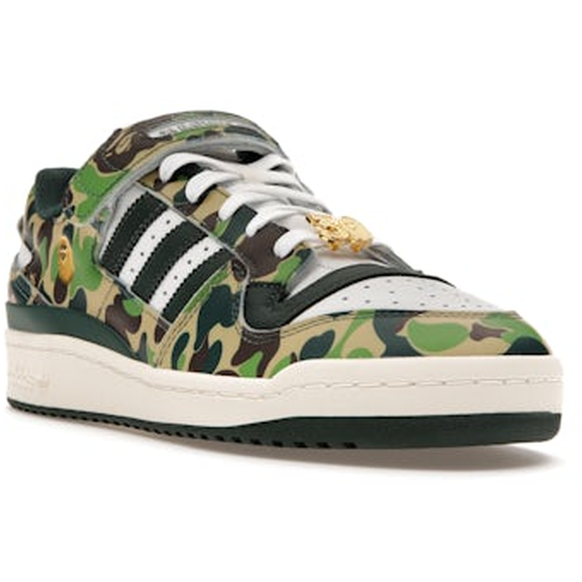 Miniatyrbild av Adidas Forum 84 Low Bape 30th Anniversary Green Camo 2