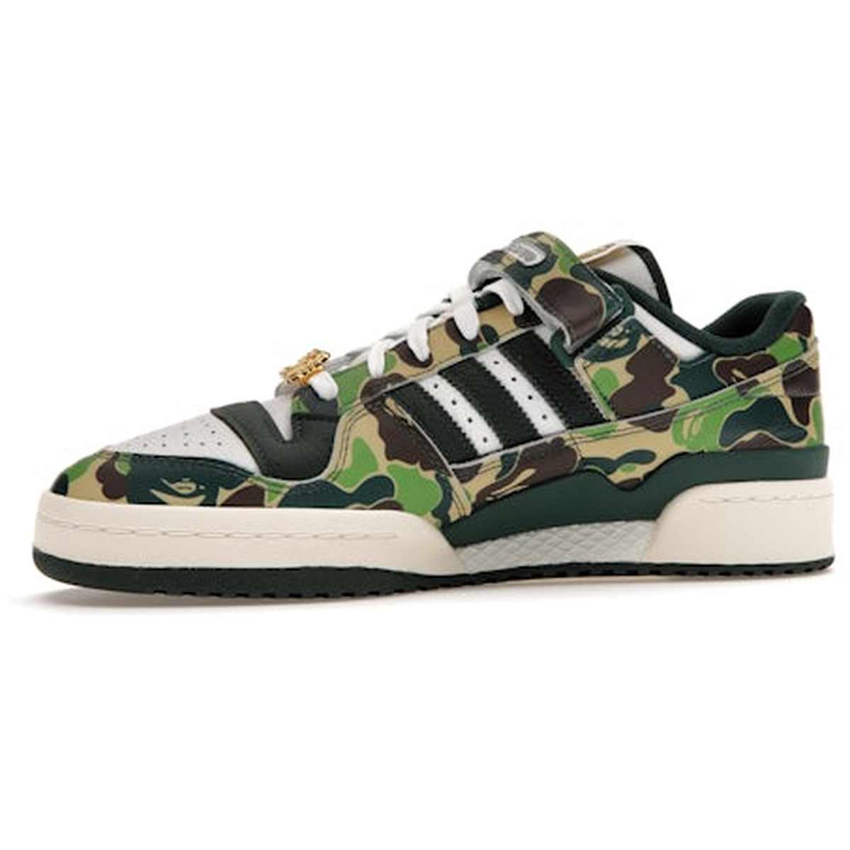 Miniatyrbild av Adidas Forum 84 Low Bape 30th Anniversary Green Camo 3