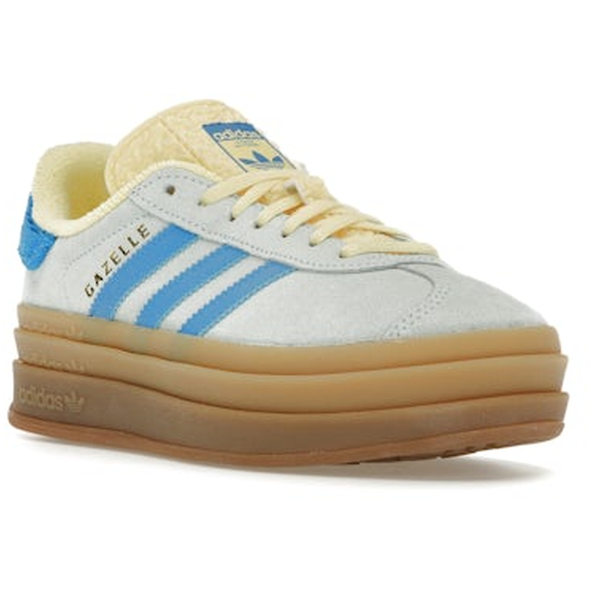 Miniatyrbild av Adidas Gazelle Bold Almost Blue Yellow 2
