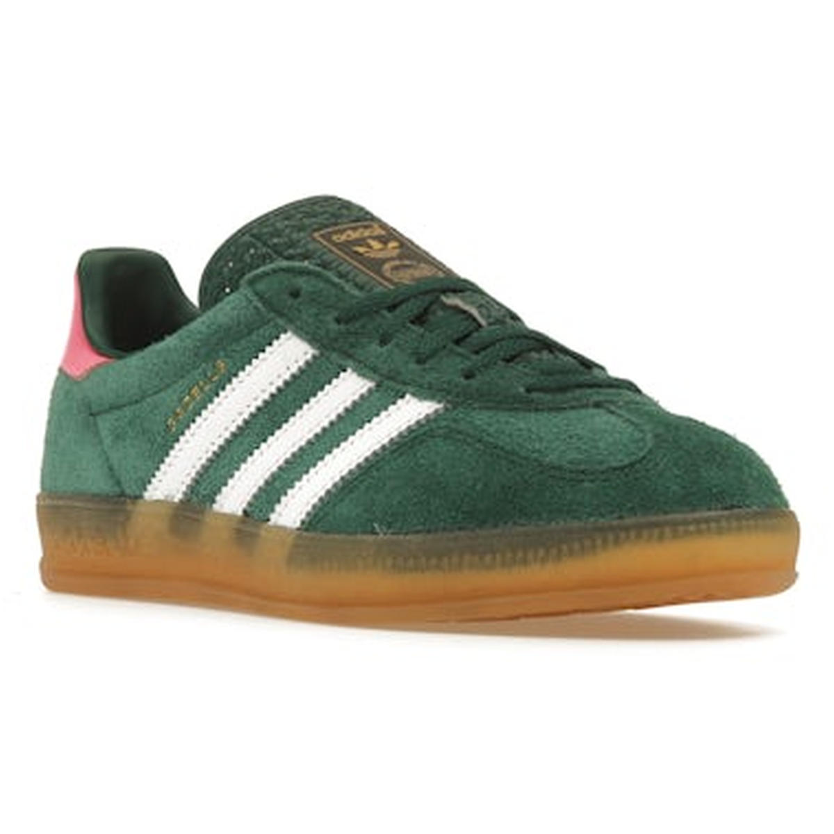 Miniatyrbild av Adidas Gazelle Indoor Collegiate Green Lucid Pink 2