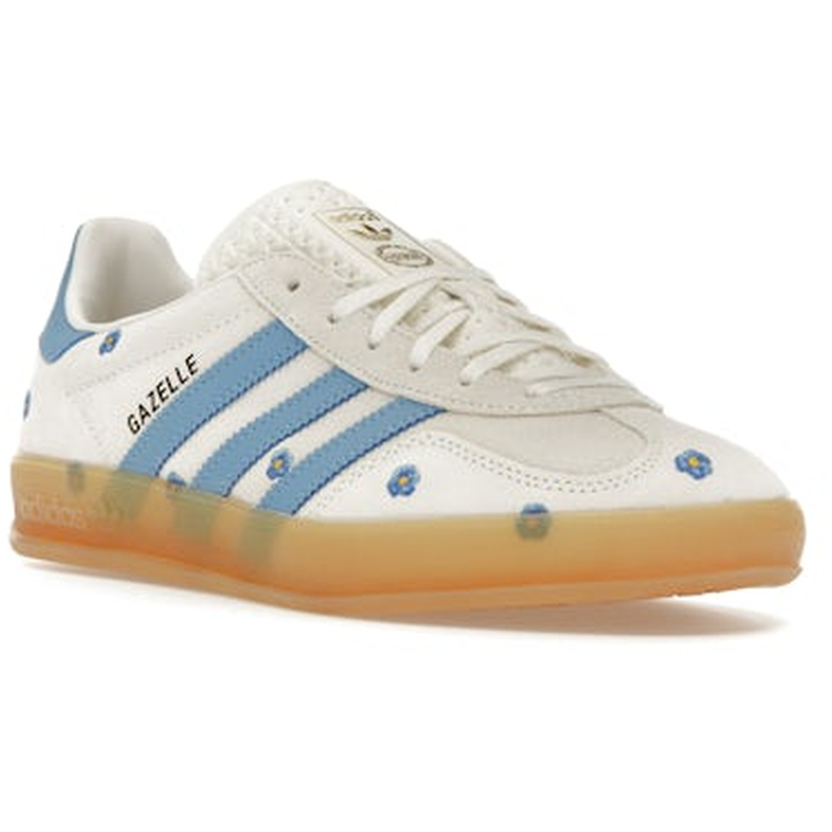 Miniatyrbild av Adidas Gazelle Indoor Light Blue Floral 2