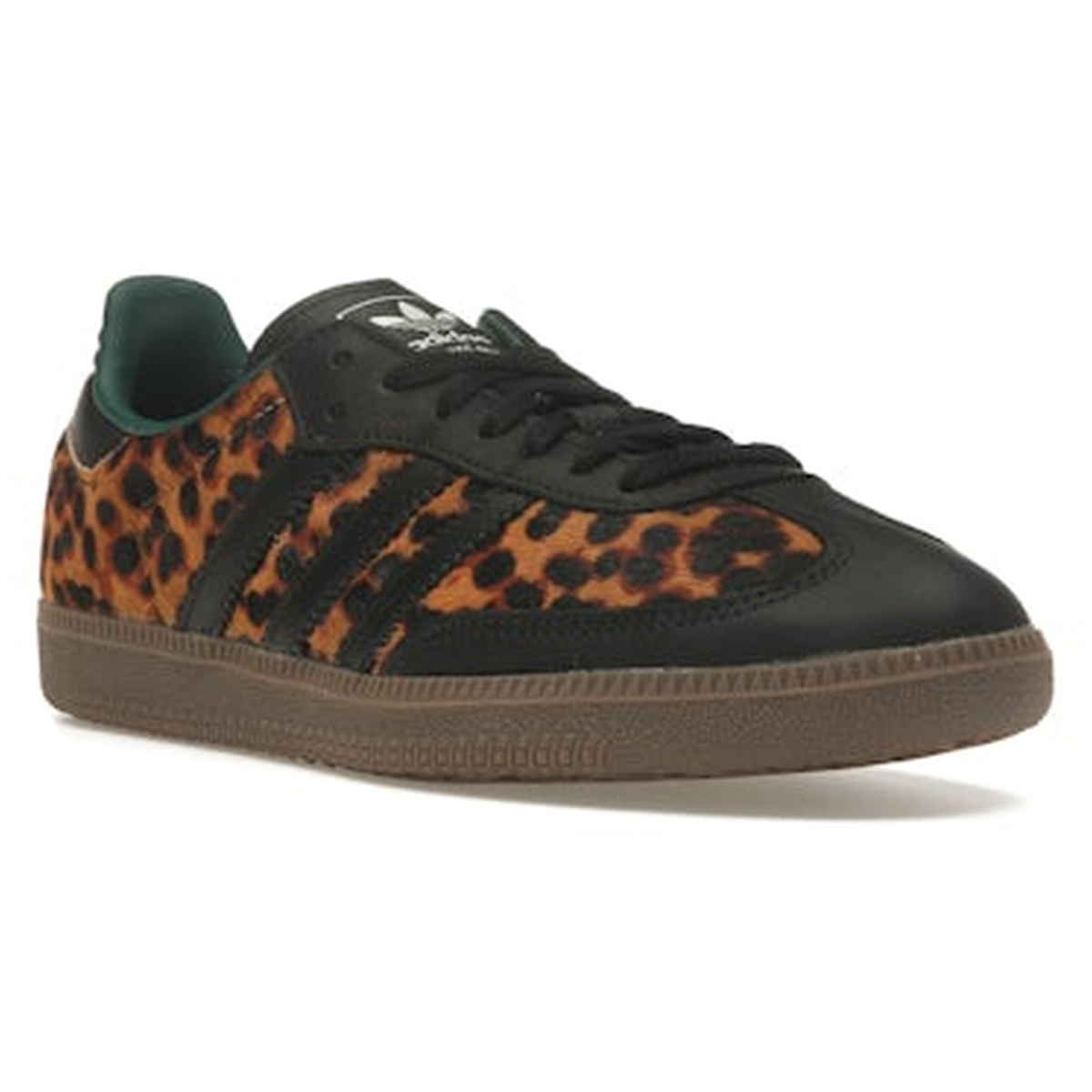 Miniatyrbild av Adidas Samba OG Black Green Leopard 2