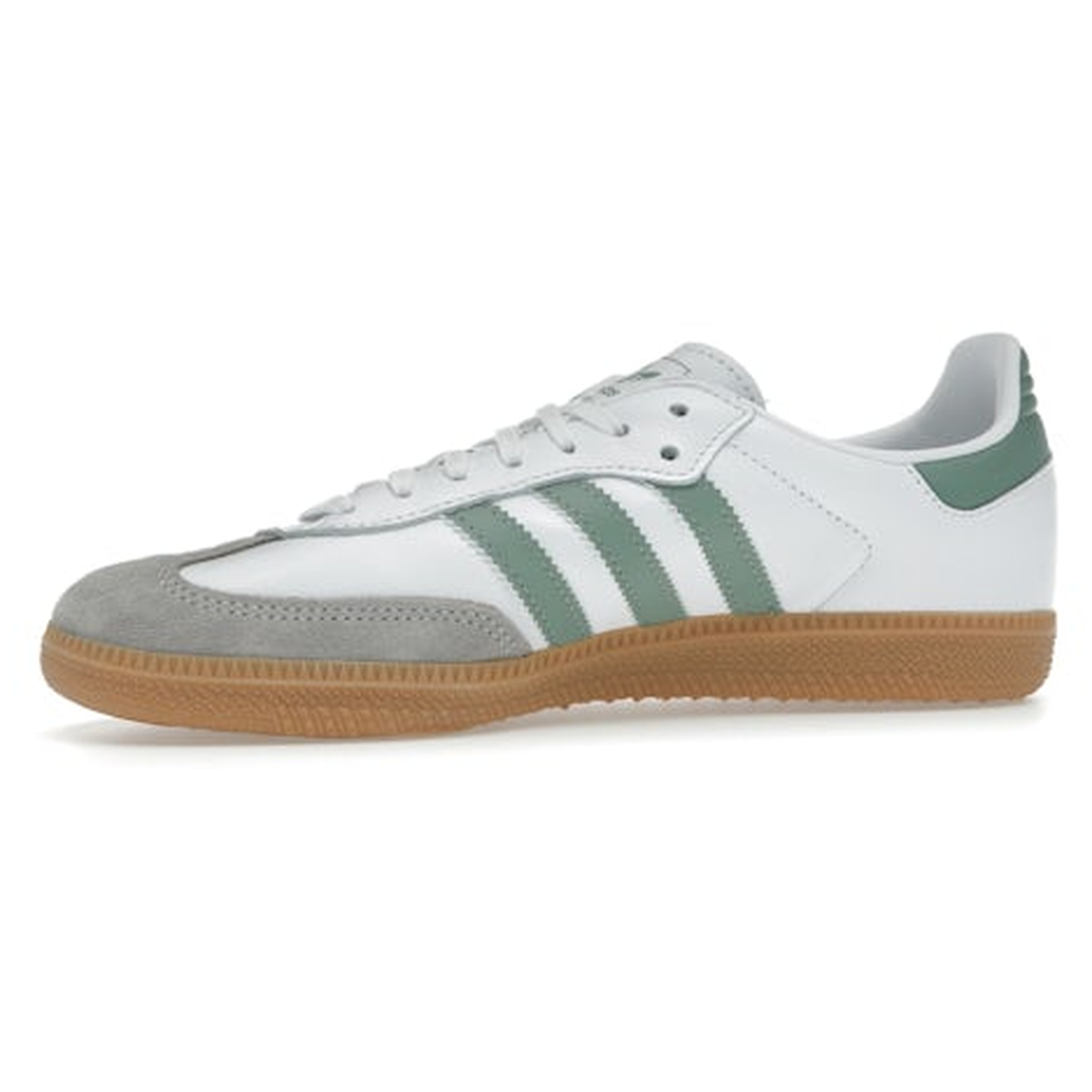 Miniatyrbild av Adidas Samba OG Cloud White Silver Green 3
