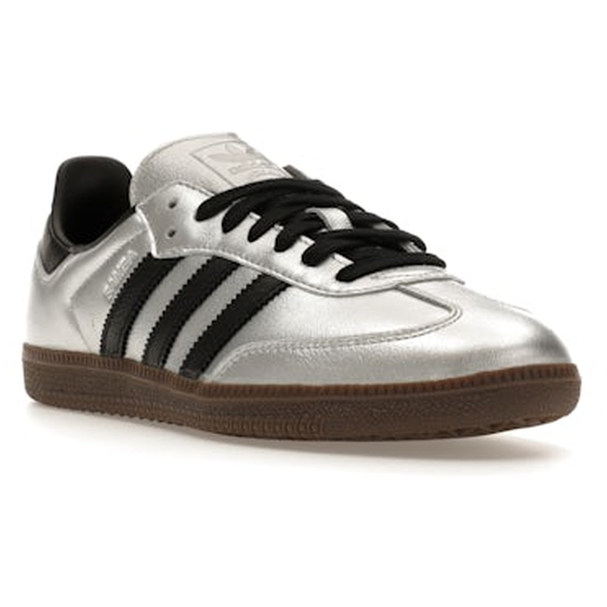 Miniatyrbild av Adidas Samba OG Silver Metallic Black Gum 2