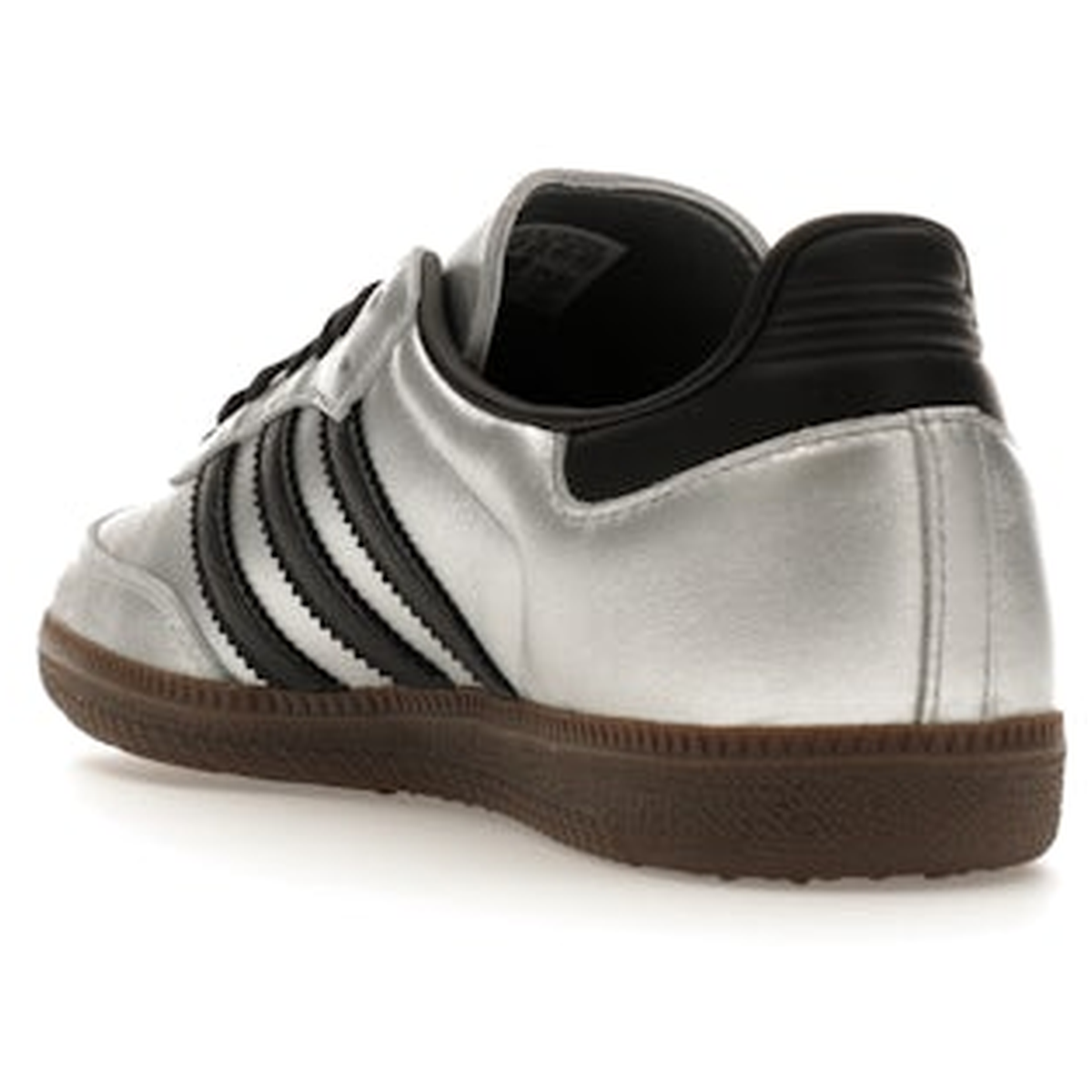 Miniatyrbild av Adidas Samba OG Silver Metallic Black Gum 4