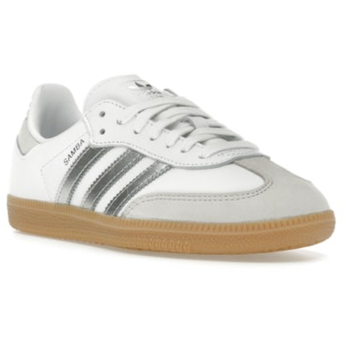 Miniatyrbild av Adidas Samba OG White Silver Metallic Grey 2