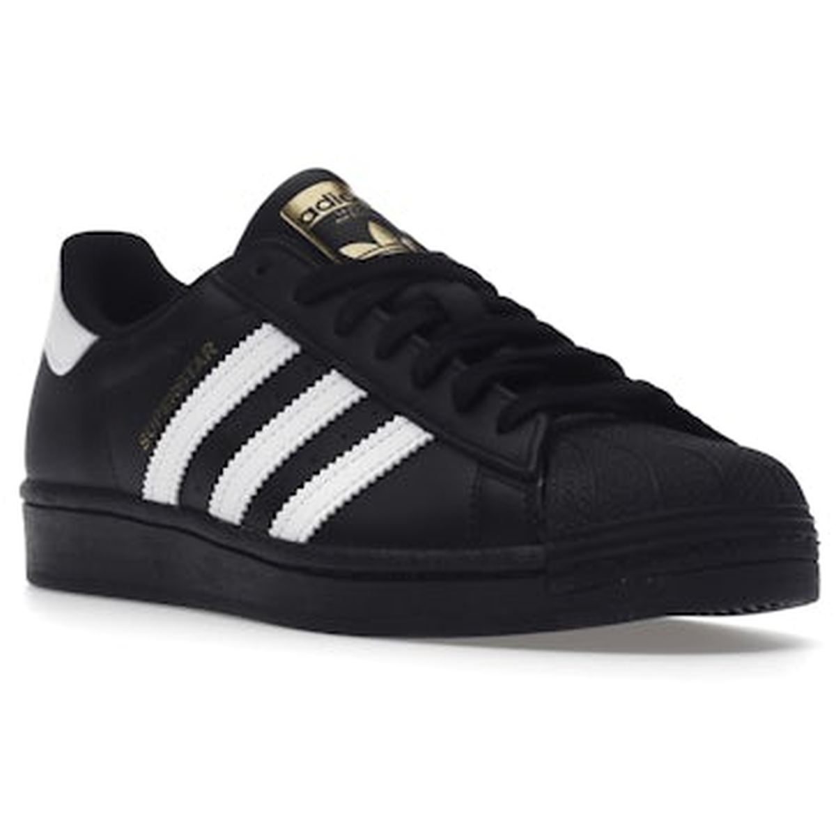 Miniatyrbild av Adidas Superstar Core Black Cloud White Gold 2