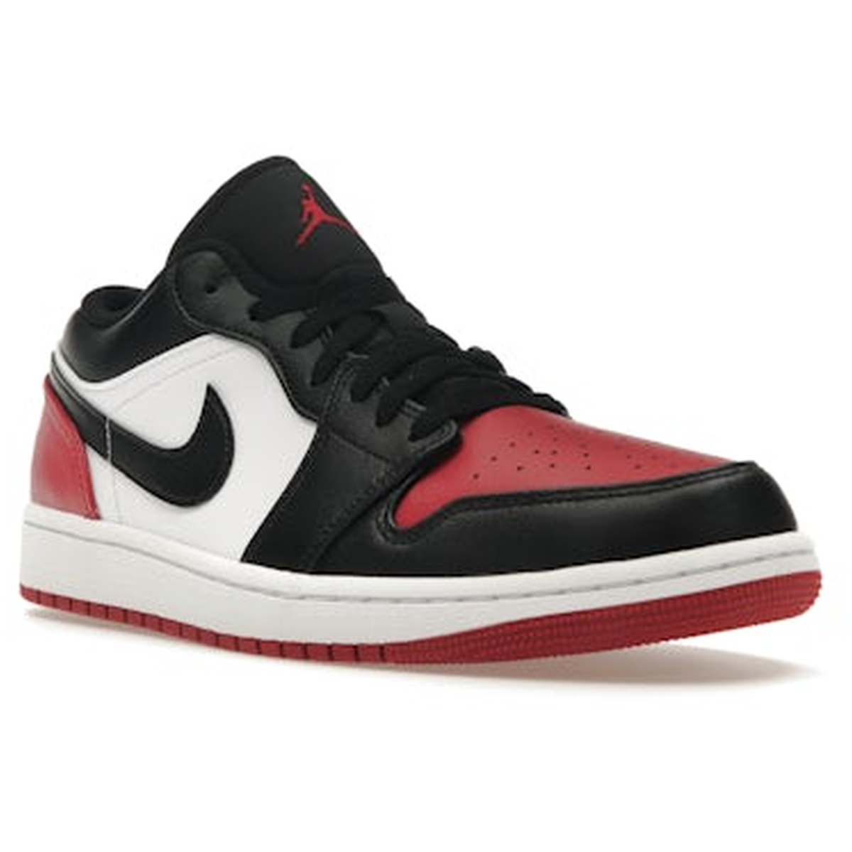 Miniatyrbild av Air Jordan 1 Low Bred Toe 2.0 2