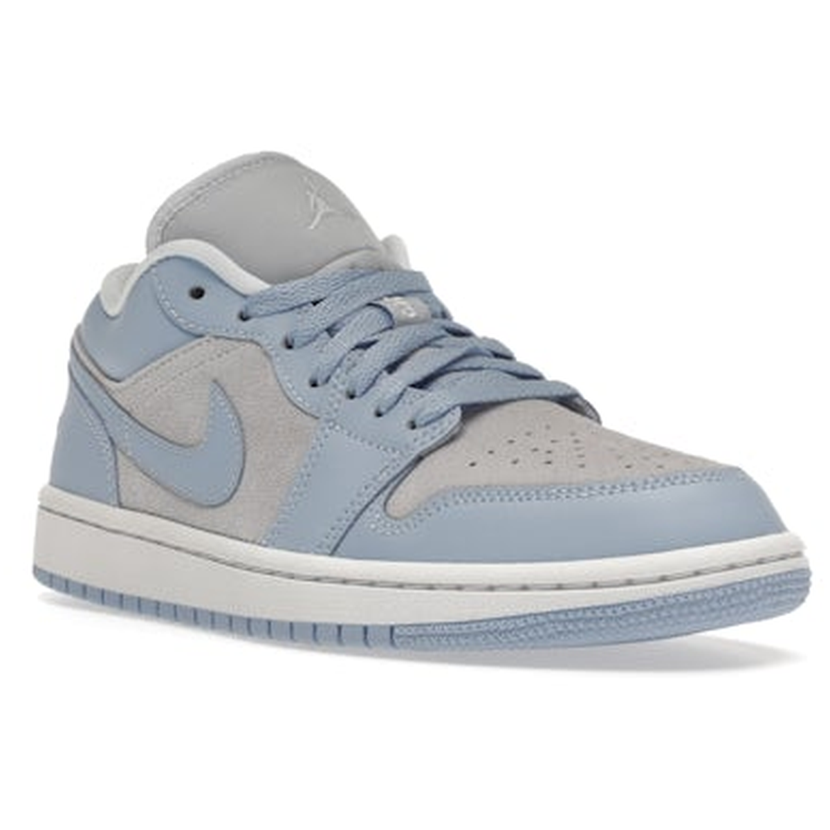Miniatyrbild av Air Jordan 1 Low Football Grey Aluminum 2