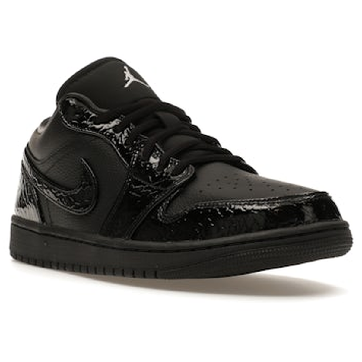 Miniatyrbild av Air Jordan 1 Low SE Patent Elephant Black 2