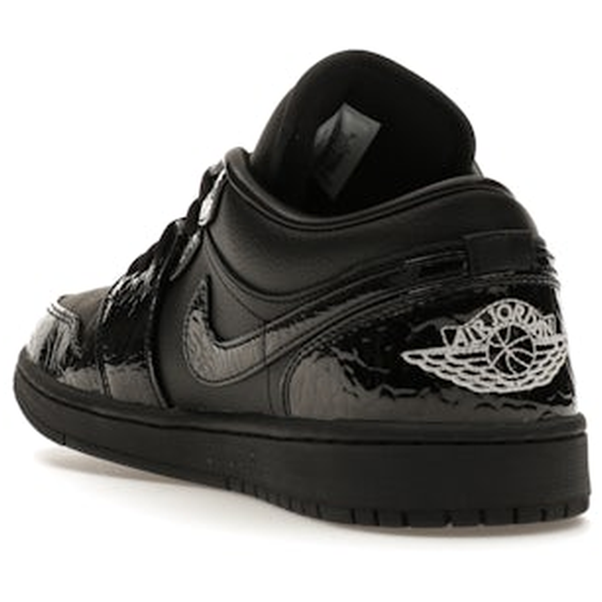 Miniatyrbild av Air Jordan 1 Low SE Patent Elephant Black 4