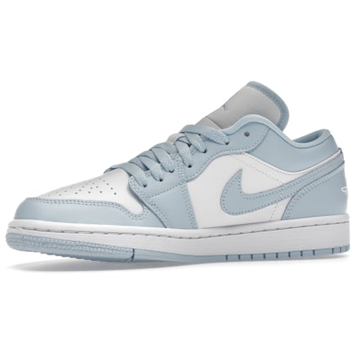 Miniatyrbild av Air Jordan 1 Low White Ice Blue 3