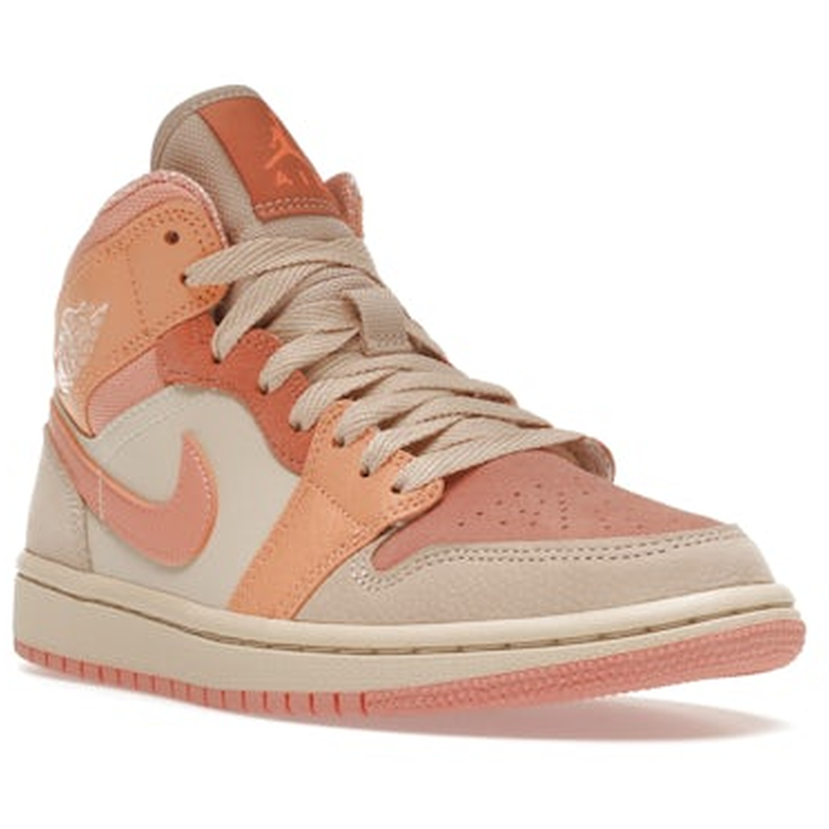 Miniatyrbild av Air Jordan 1 Mid Apricot Orange 2