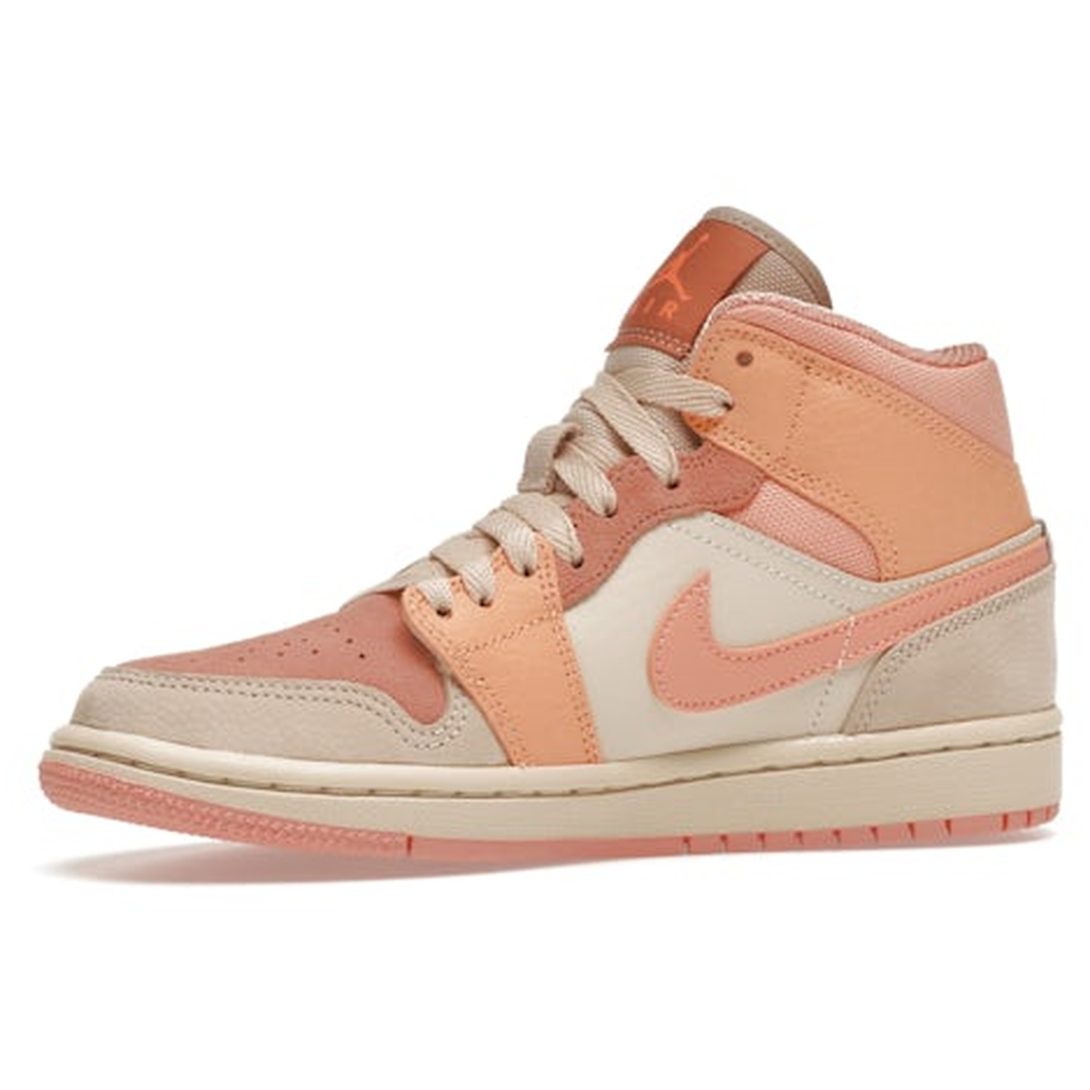 Miniatyrbild av Air Jordan 1 Mid Apricot Orange 3