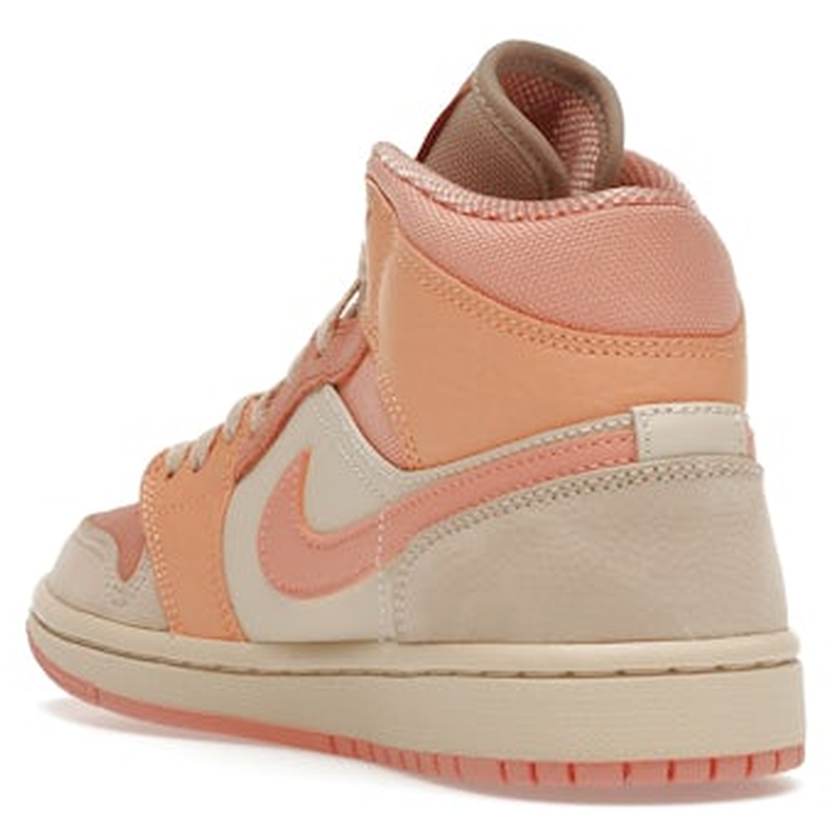 Miniatyrbild av Air Jordan 1 Mid Apricot Orange 4