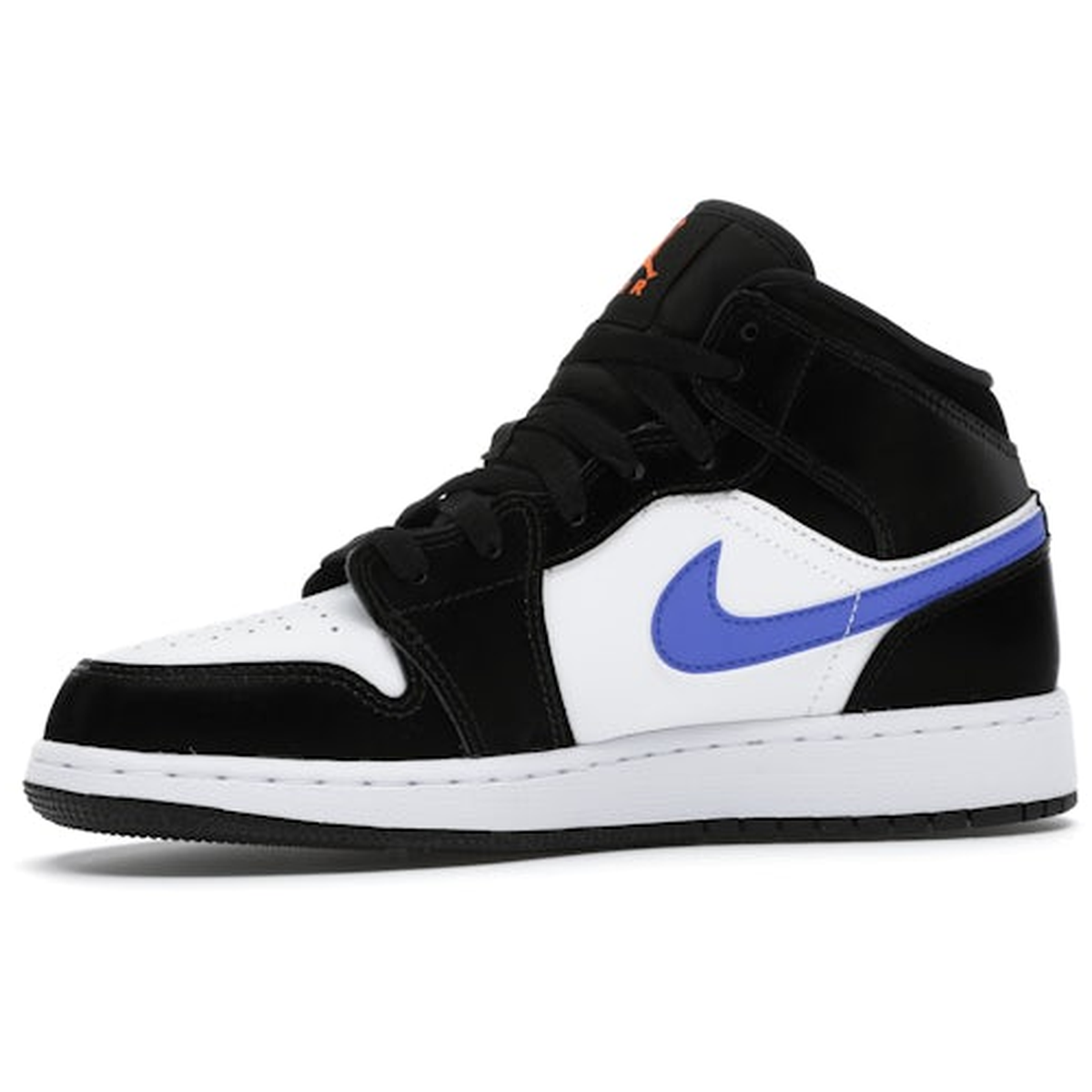 Miniatyrbild av Air Jordan 1 Mid Black Racer Blue 3