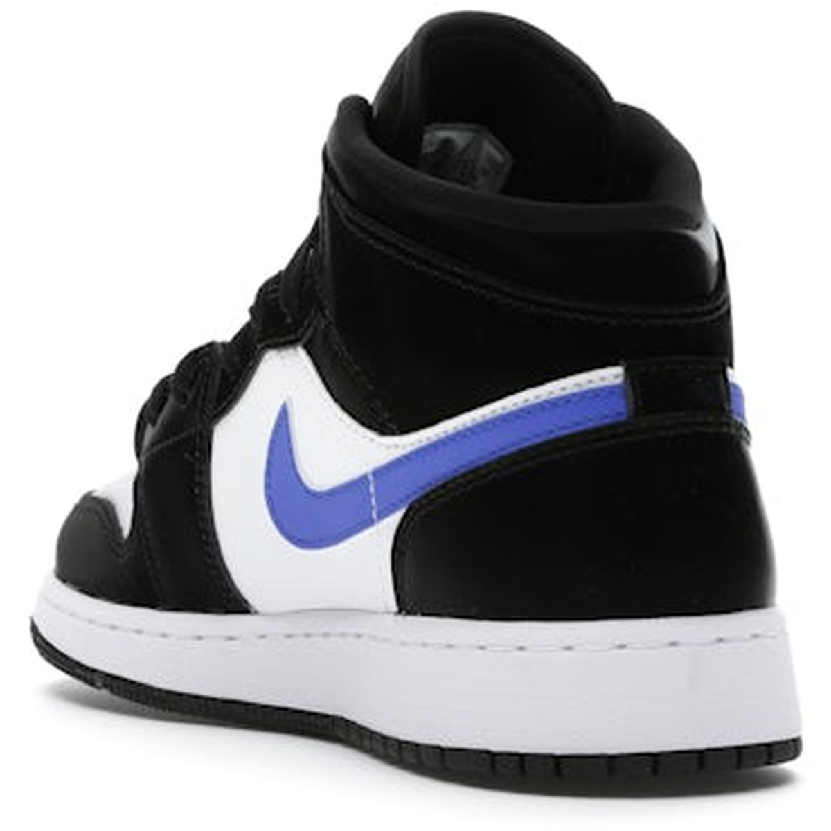 Miniatyrbild av Air Jordan 1 Mid Black Racer Blue 4