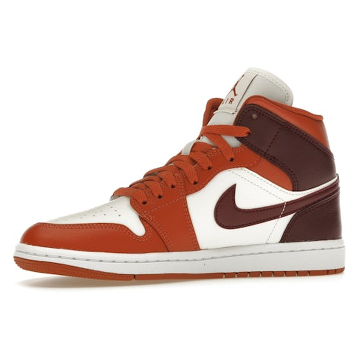 Miniatyrbild av Air Jordan 1 Mid Dusty Peach Night Maroon 3
