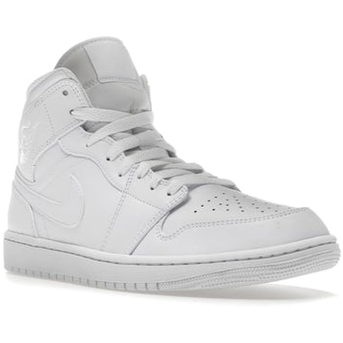 Miniatyrbild av Air Jordan 1 Mid Triple White 2