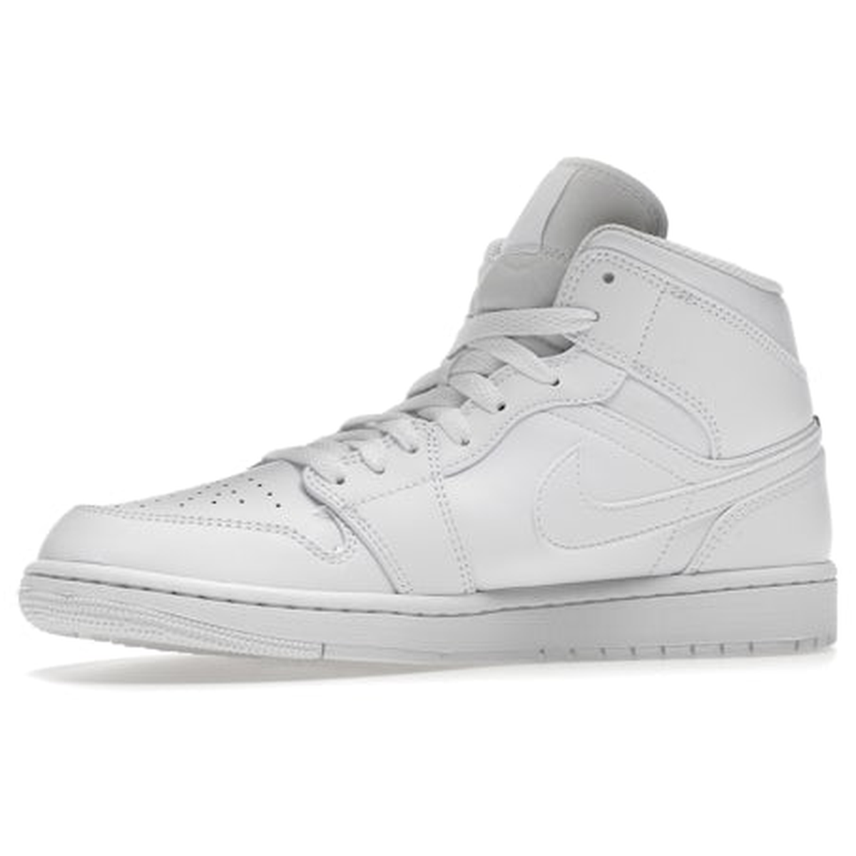 Miniatyrbild av Air Jordan 1 Mid Triple White 3
