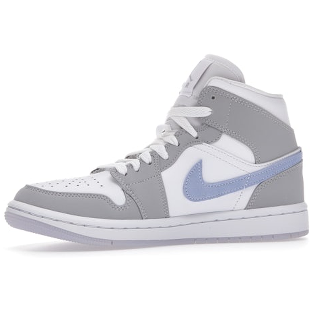 Miniatyrbild av Air Jordan 1 Mid Wolf Grey Aluminum 3