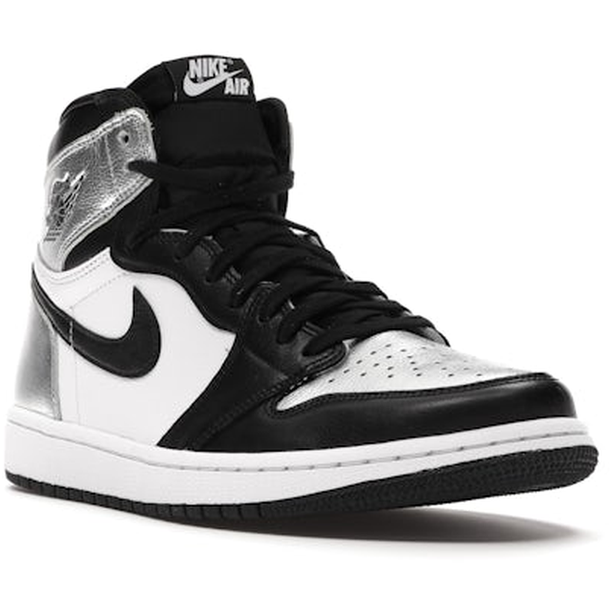 Miniatyrbild av Air Jordan 1 Retro High Silver Toe 2