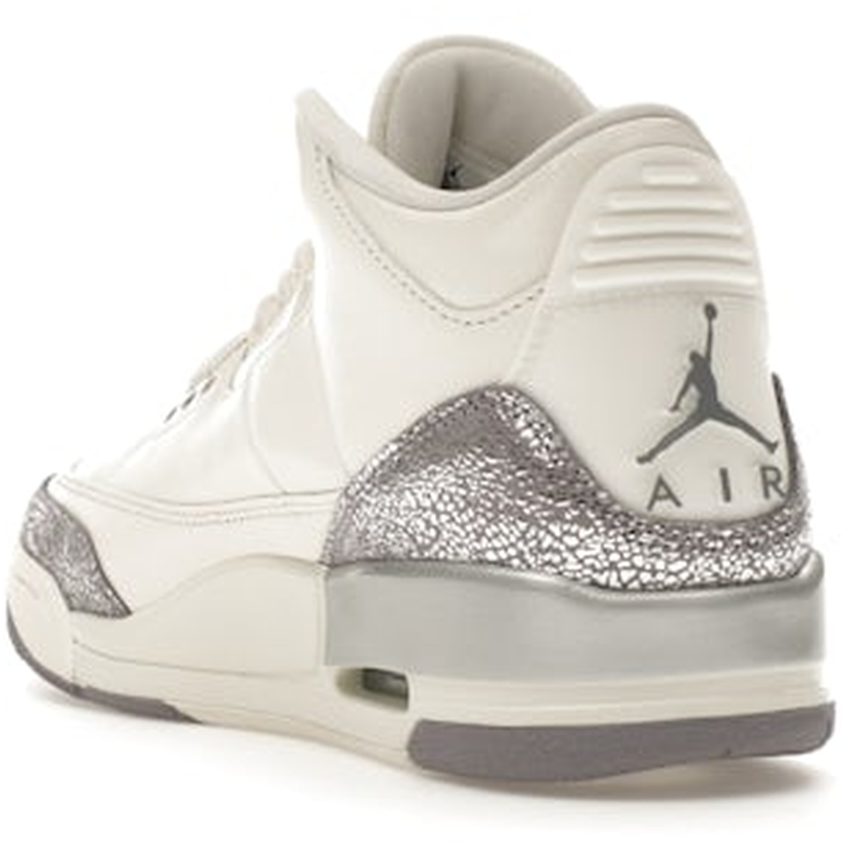 Miniatyrbild av Air Jordan 3 Retro Sail Cement Grey 4