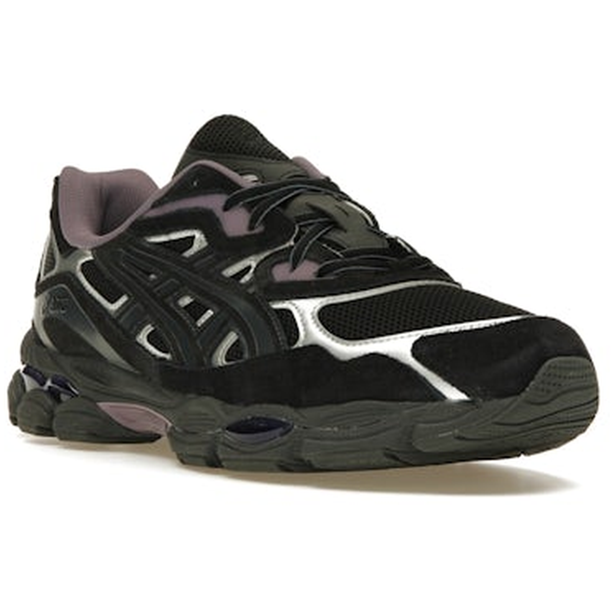 Miniatyrbild av ASICS Gel-NYC Black Purple Graphite Grey 2