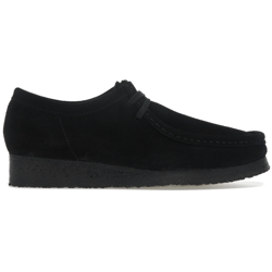 Clarks Wallabee Black Suede