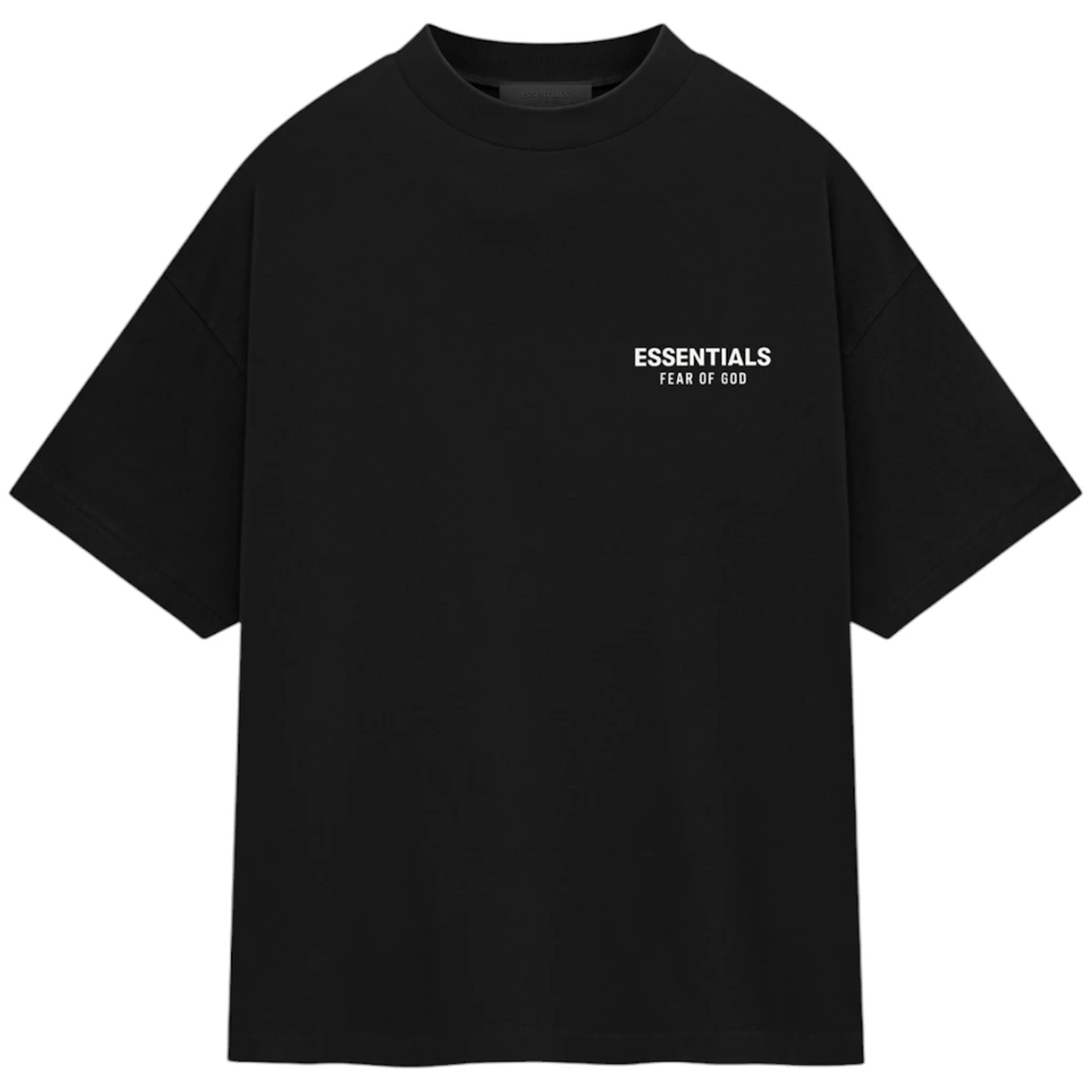 Fear of God Essentials Jersey Crewneck T-Shirt Black