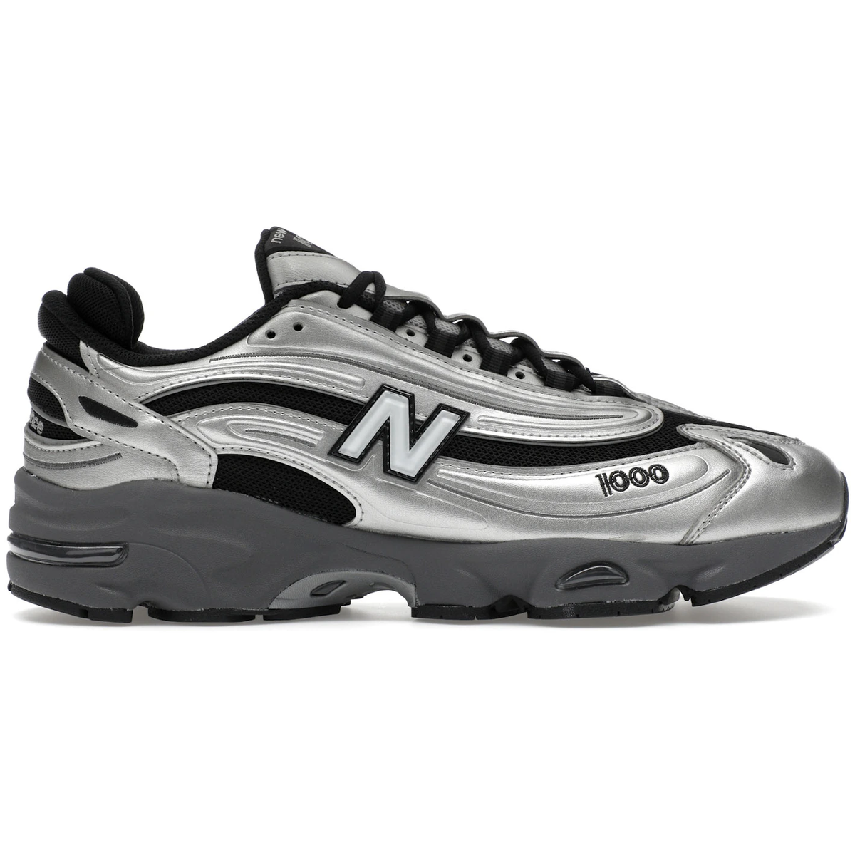 New Balance 1000 Black Silver Metallic