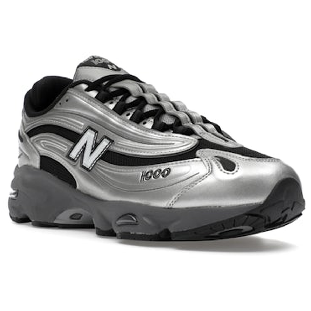 Miniatyrbild av New Balance 1000 Black Silver Metallic 2