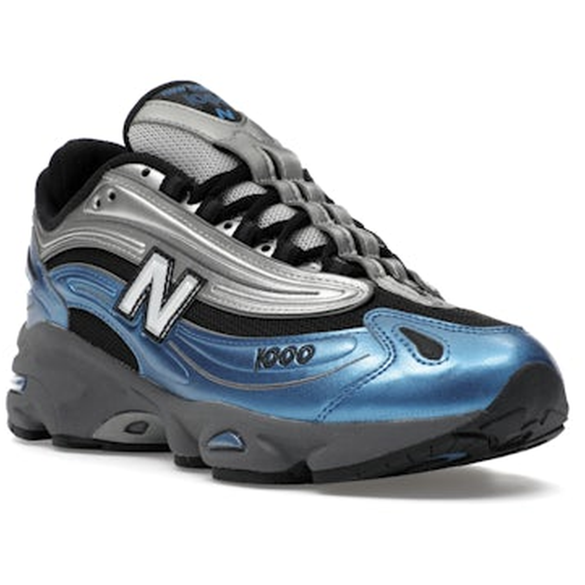 Miniatyrbild av New Balance 1000 Metallic Blue 2