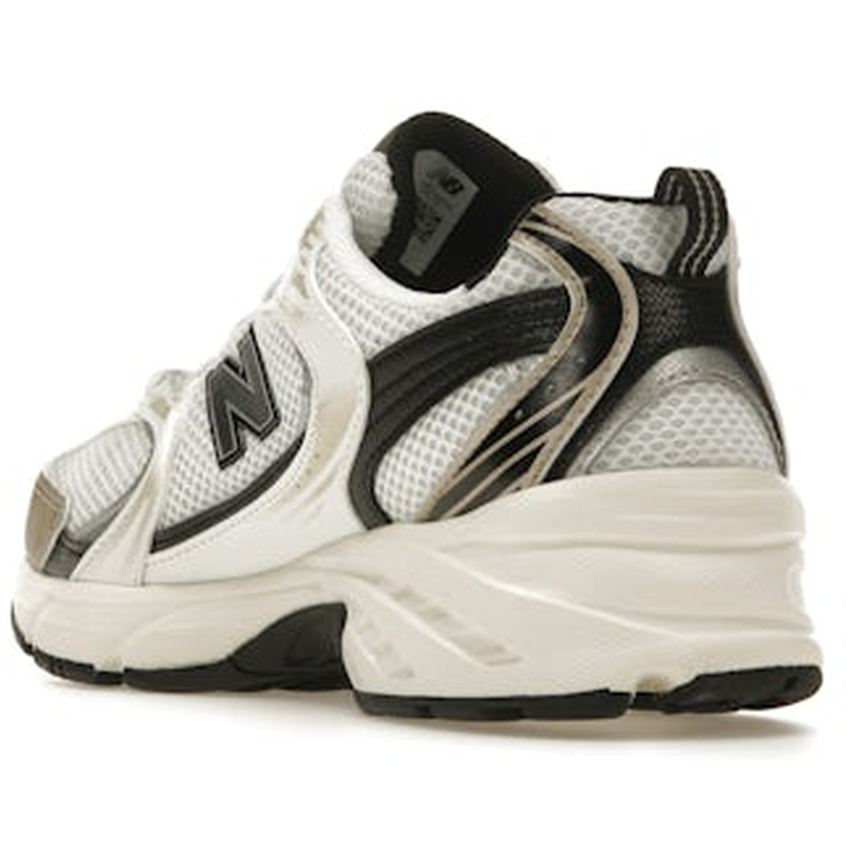 Miniatyrbild av New Balance 530 White Light Gold Metallic 4