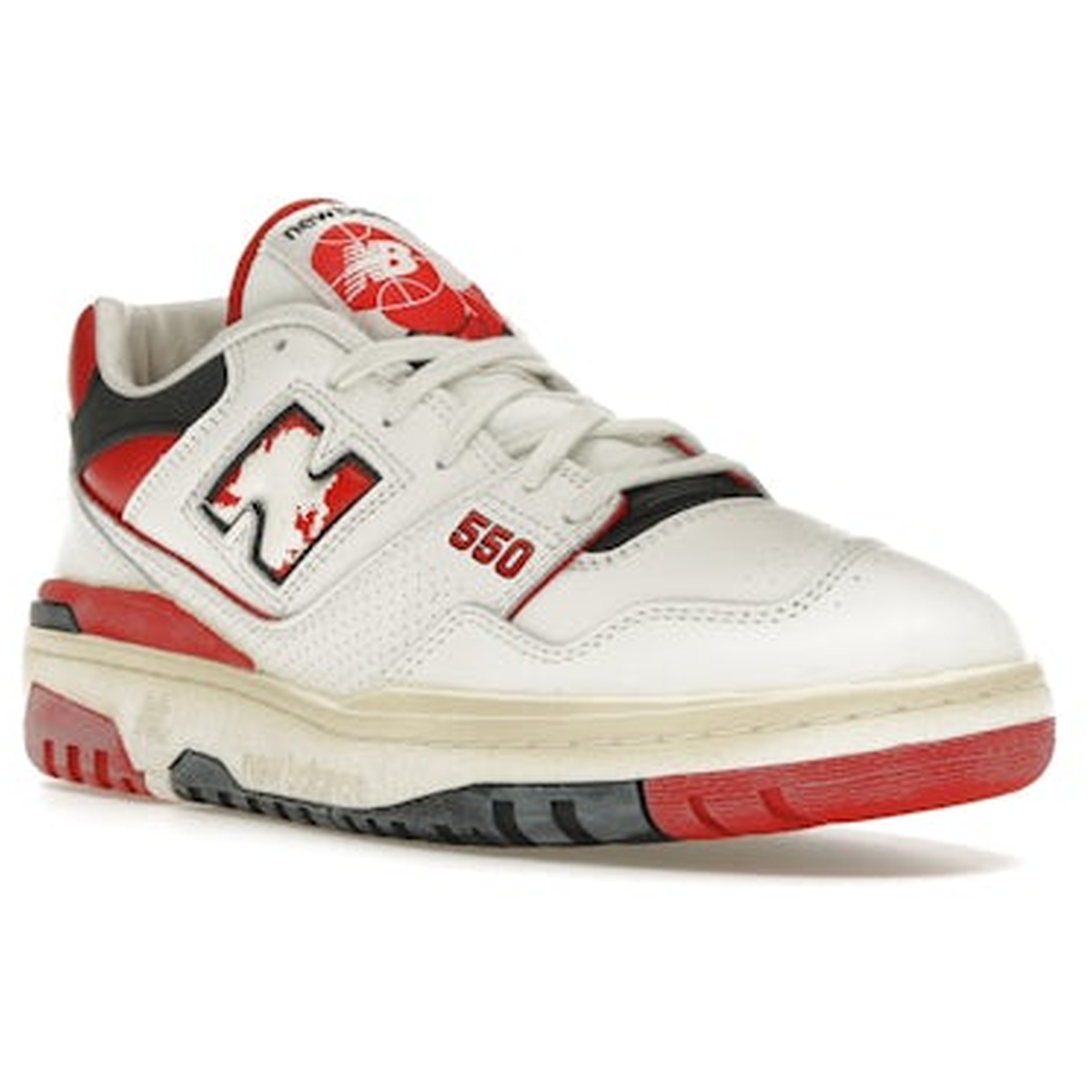 Miniatyrbild av New Balance 550 Vintage Pack Team Red 2