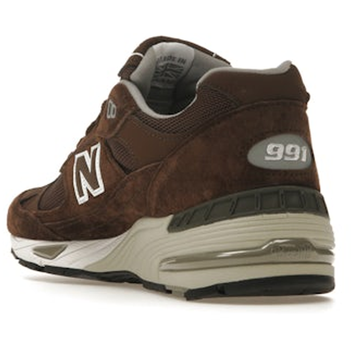 Miniatyrbild av New Balance 991 MiUK Mocha Brown 4