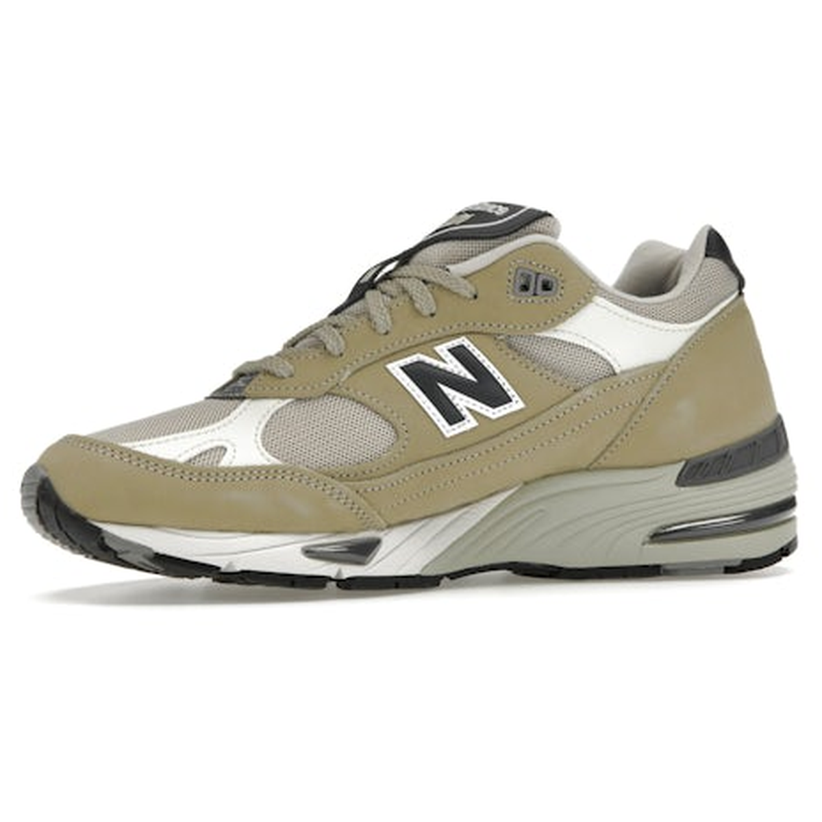 Miniatyrbild av New Balance 991v1 MiUK Elm Brown Rice 3