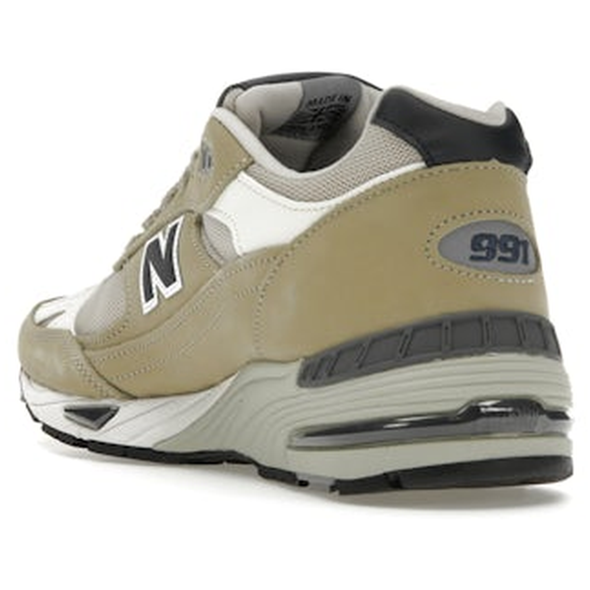 Miniatyrbild av New Balance 991v1 MiUK Elm Brown Rice 4