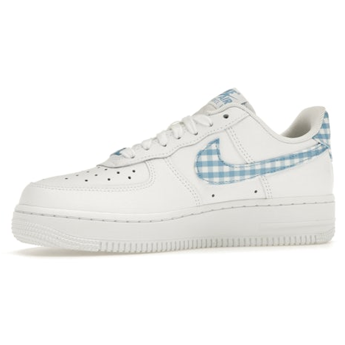 Miniatyrbild av Nike Air Force 1 Low 07 University Blue Gingham 3