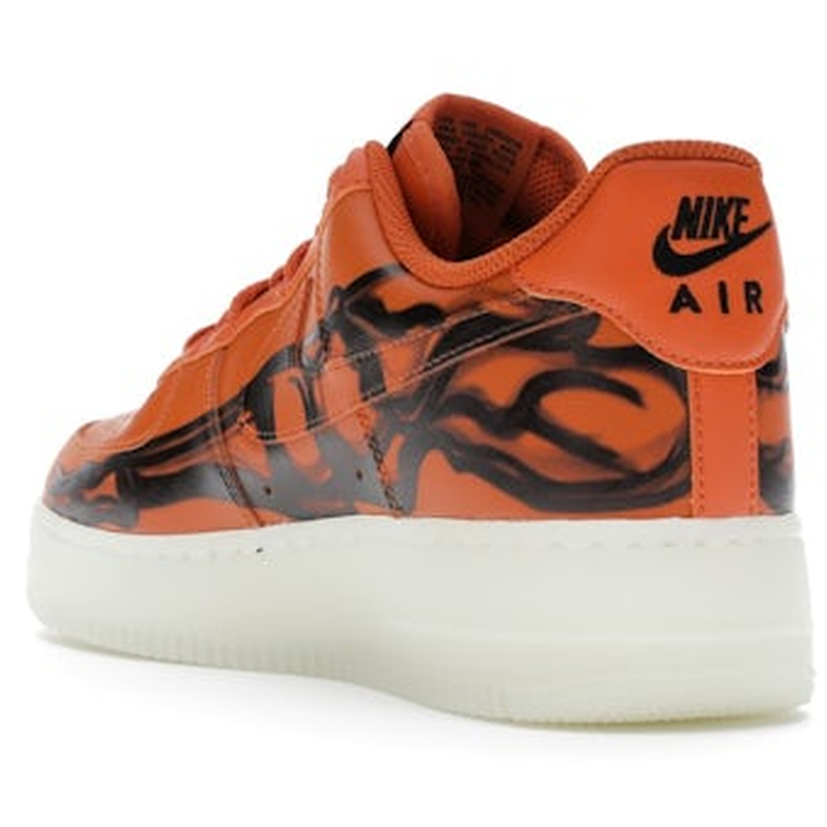 Miniatyrbild av Nike Air Force 1 Low Orange Skeleton Halloween 4