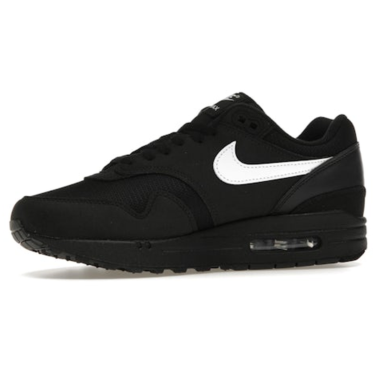 Miniatyrbild av Nike Air Max 1 Black White Swoosh 3