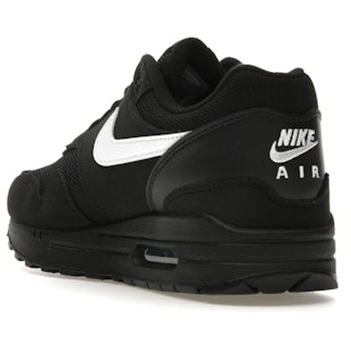 Miniatyrbild av Nike Air Max 1 Black White Swoosh 4