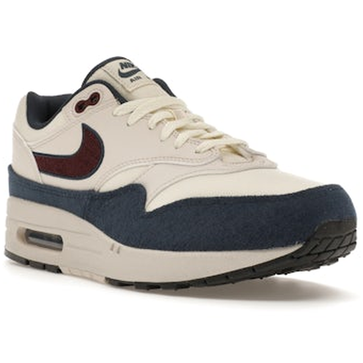 Miniatyrbild av Nike Air Max 1 Coconut Milk Burgundy Crush Navy 2
