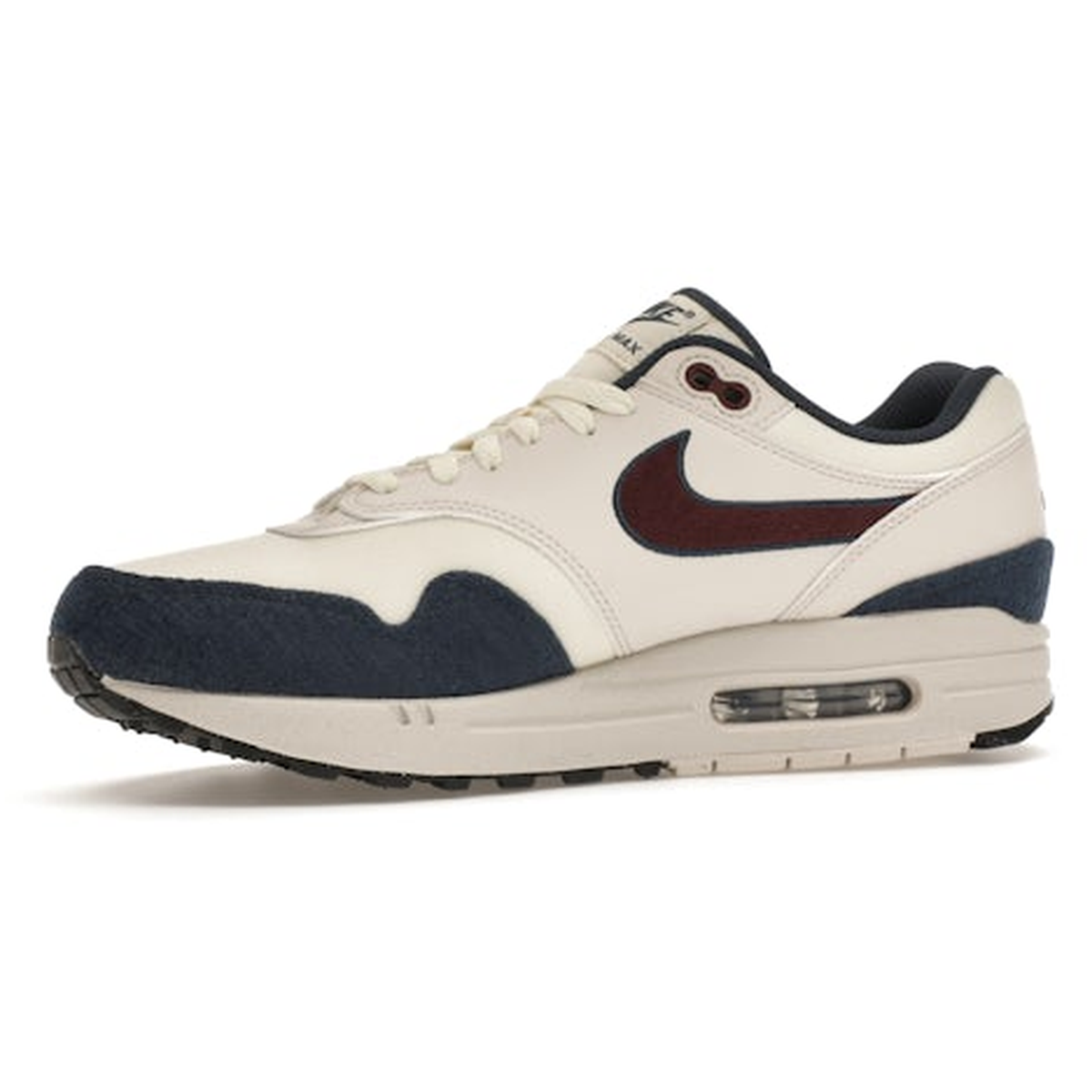 Miniatyrbild av Nike Air Max 1 Coconut Milk Burgundy Crush Navy 3
