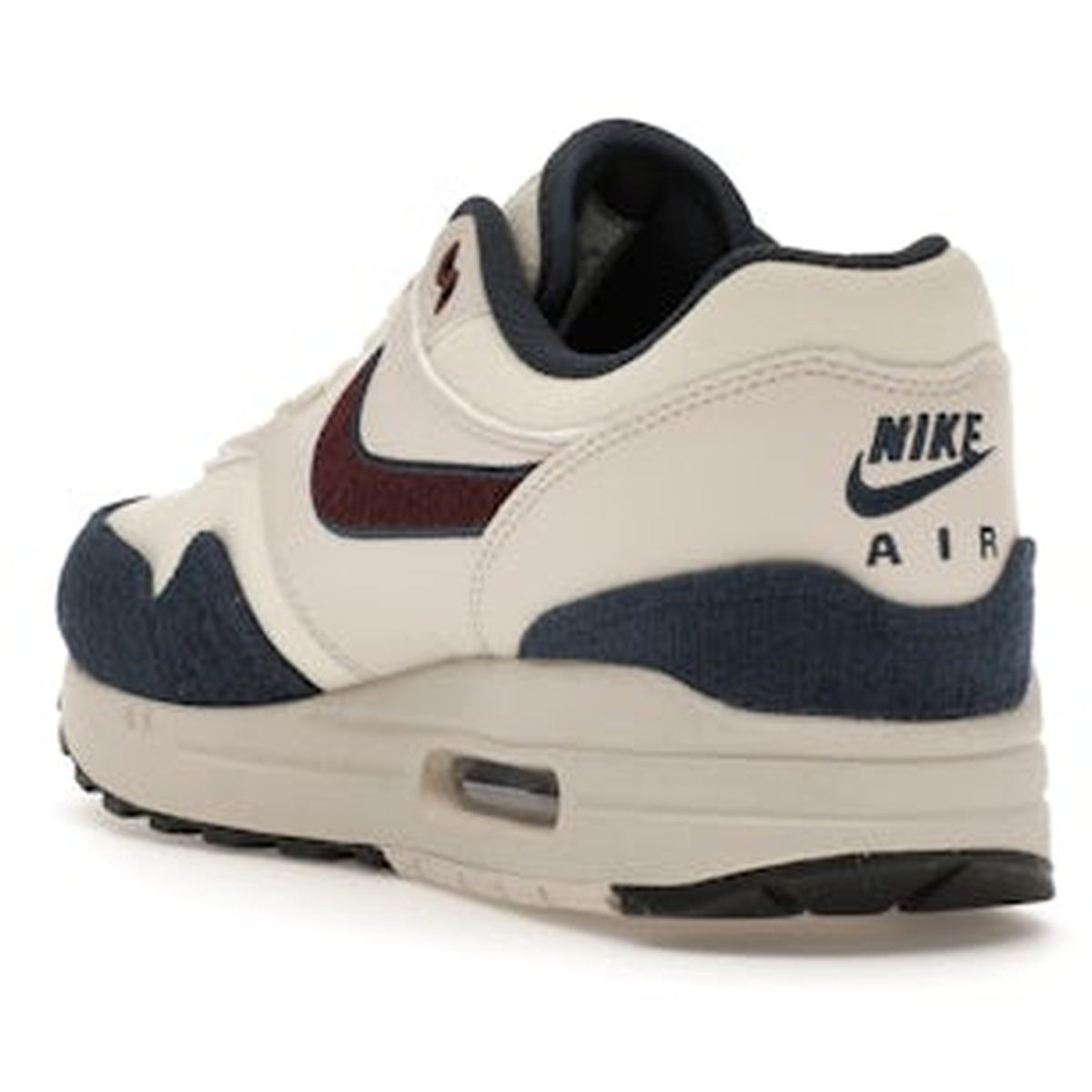 Miniatyrbild av Nike Air Max 1 Coconut Milk Burgundy Crush Navy 4