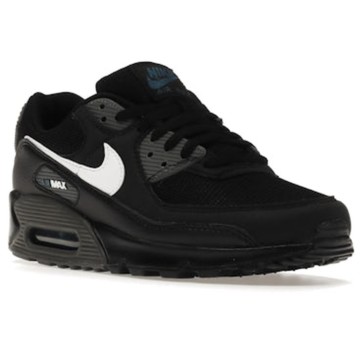 Miniatyrbild av Nike Air Max 90 Black Marina Iron Grey White 2