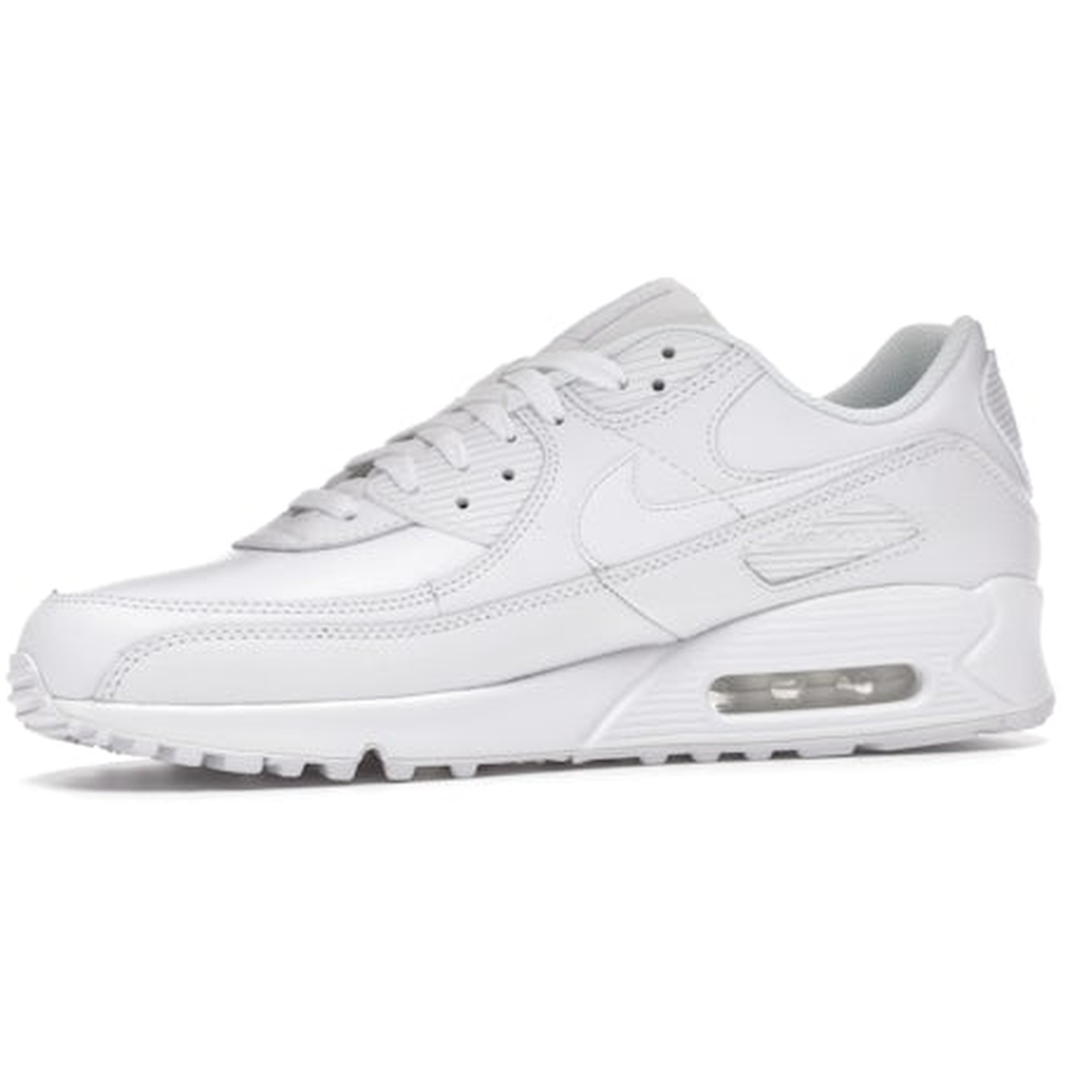 Miniatyrbild av Nike Air Max 90 Leather Triple White 3