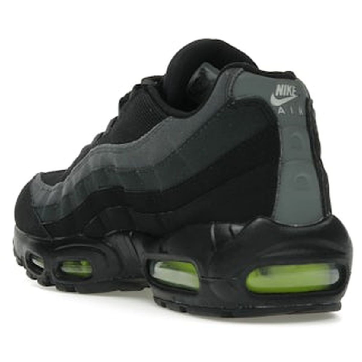 Miniatyrbild av Nike Air Max 95 Logo Black Grey Volt 4