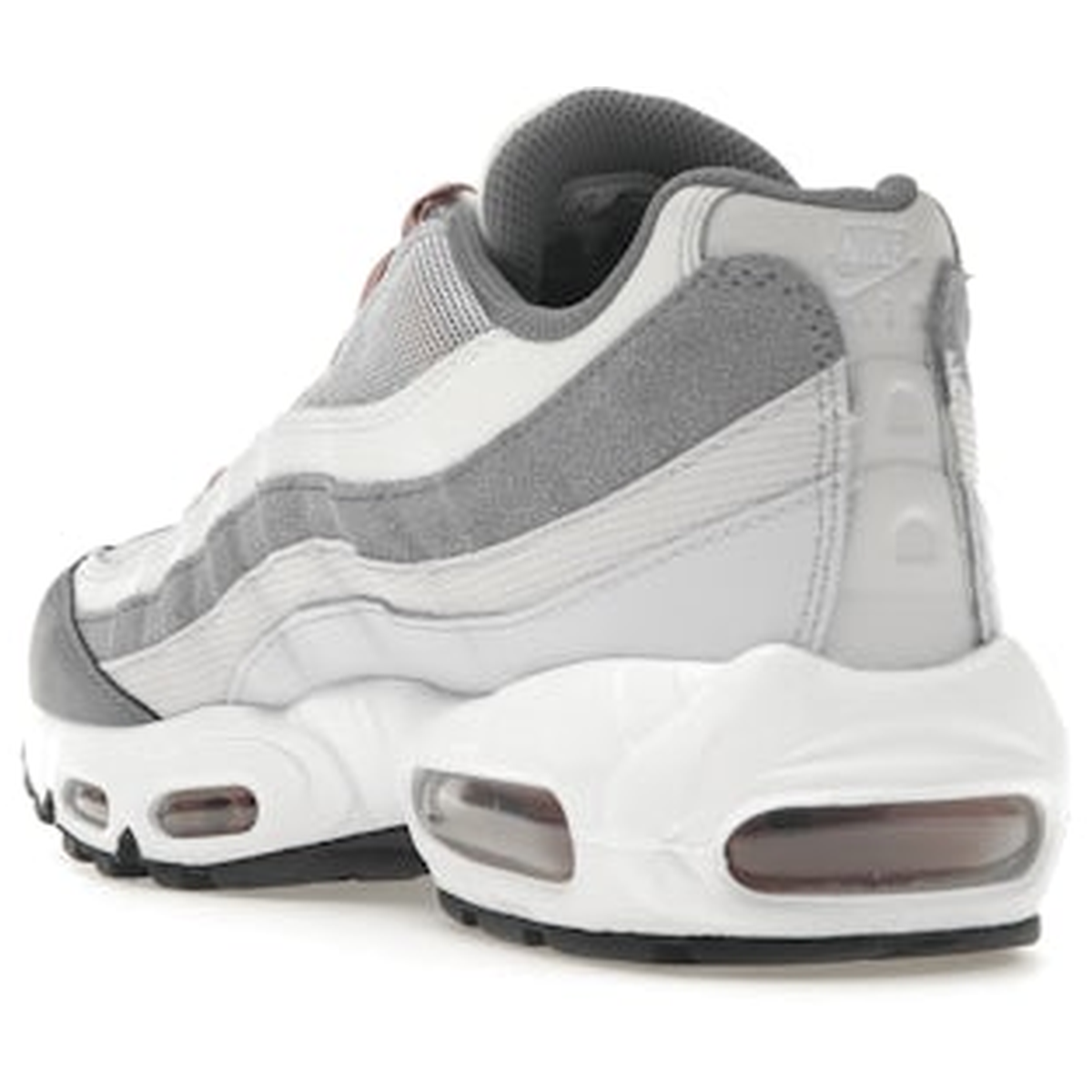 Miniatyrbild av Nike Air Max 95 Vast Grey Red Stardust 4