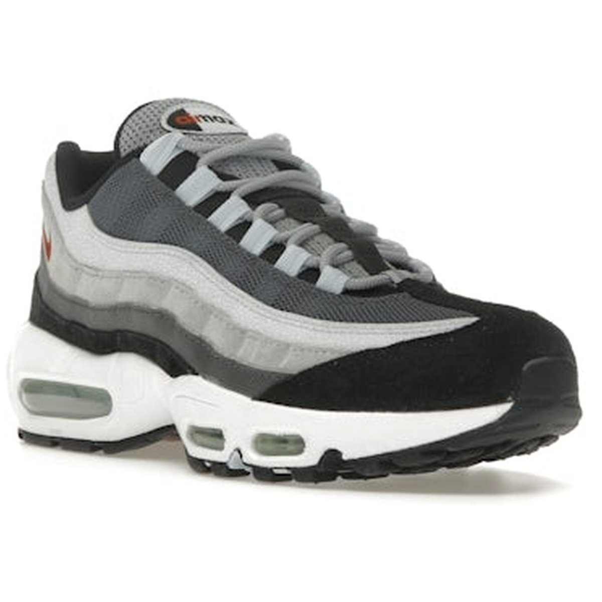 Miniatyrbild av Nike Air Max 95 Wolf Grey Rugged Orange 2